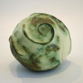 copper oxide decorative sphere
