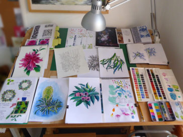 Karen Smith - what's on my drawing board this week? Dec 16 2016