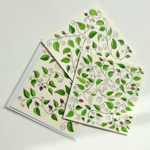 Leaves and Vines Card ©KarenSmith