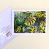 Tropical Leaf Greeting Card - Monsteras 9 ©KarenSmith